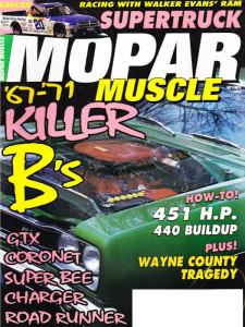 MOPAR MUSCLE 1995 OCT/NOV - RARE CORONET, V-10 RAM*